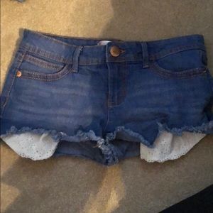 Jean shorts